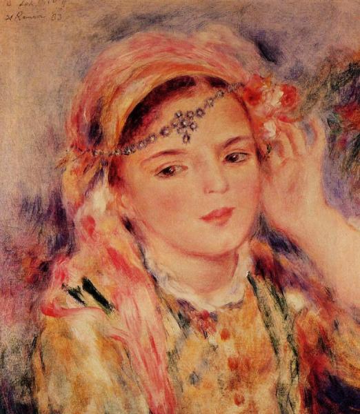 Algerian Woman by Pierre Auguste Renoir