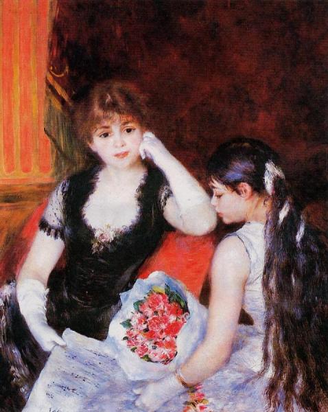 At The Concert by Pierre Auguste Renoir