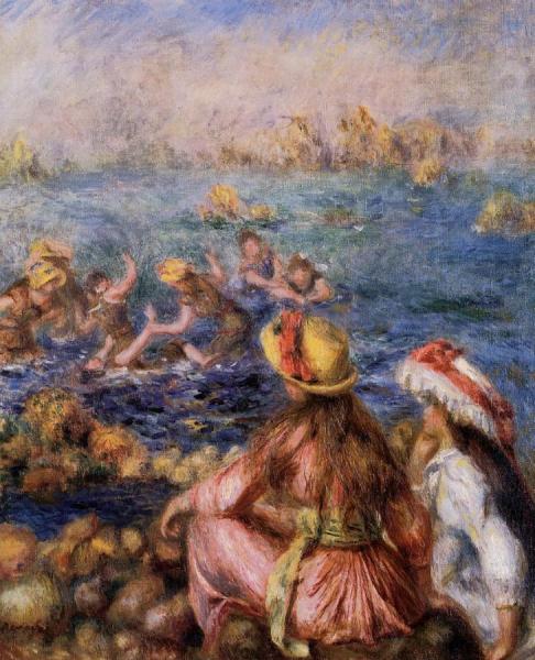 Bathers by Pierre Auguste Renoir