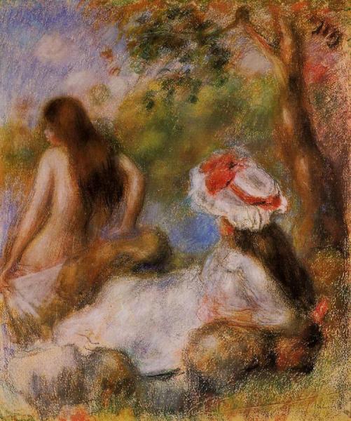 Bathers by Pierre Auguste Renoir