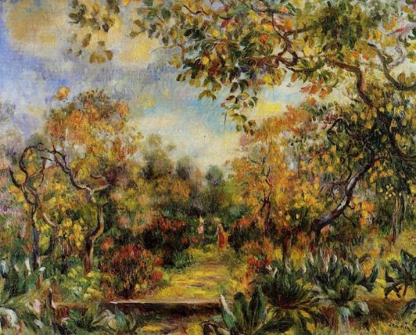 Beaulieu Landscape by Pierre Auguste Renoir