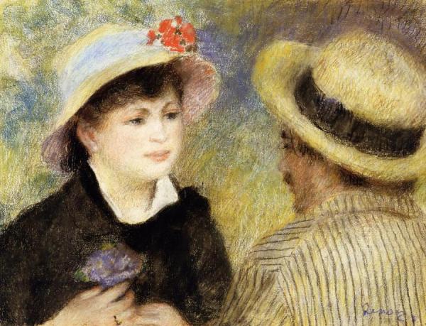 Boating Couple by Pierre Auguste Renoir