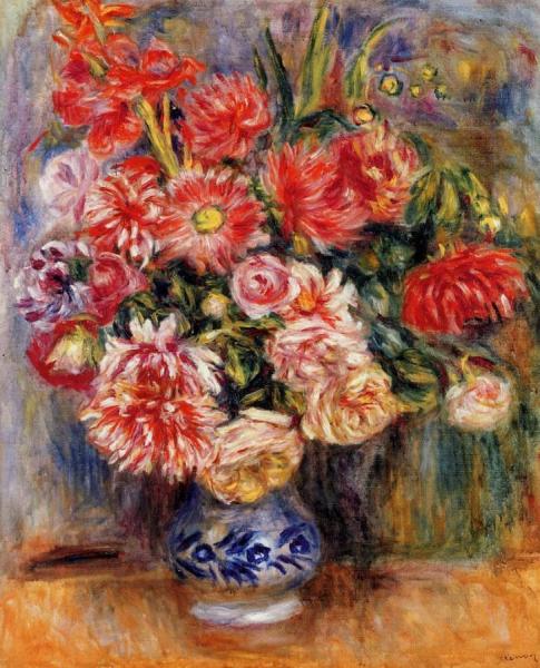 Bouquet by Pierre Auguste Renoir