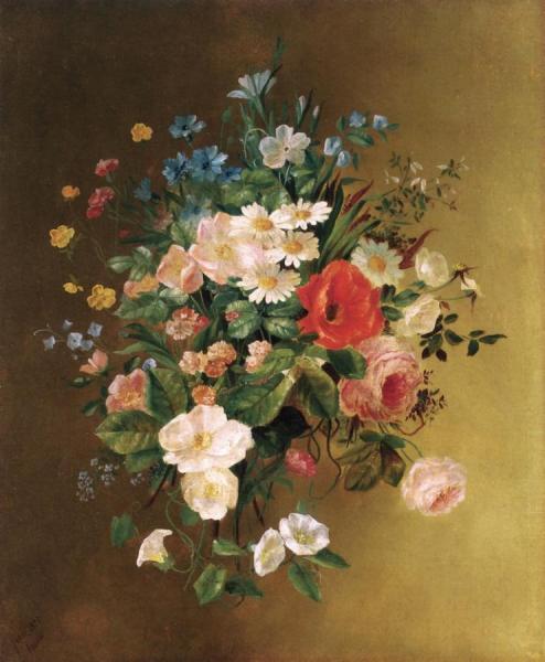 Bouquet Of Flowers by Pierre Auguste Renoir