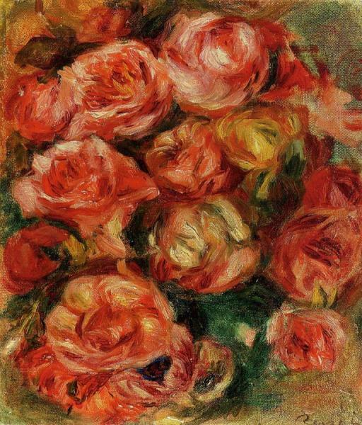 Bouquet Of Flowers by Pierre Auguste Renoir