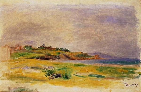 Cagnes Landscape by Pierre Auguste Renoir