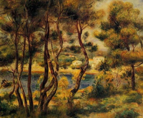 Cap Saint-jean by Pierre Auguste Renoir