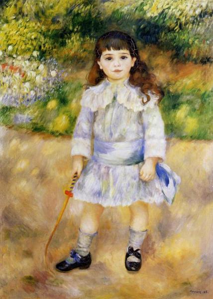 Child With A Whip by Pierre Auguste Renoir Oil Painting Reproductions