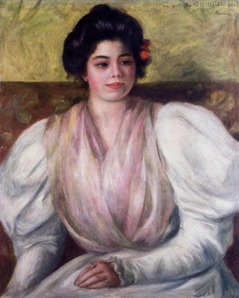 Christine Lerolle by Pierre Auguste Renoir