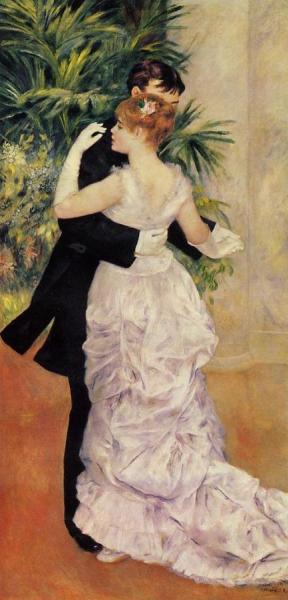 City Dance by Pierre Auguste Renoir