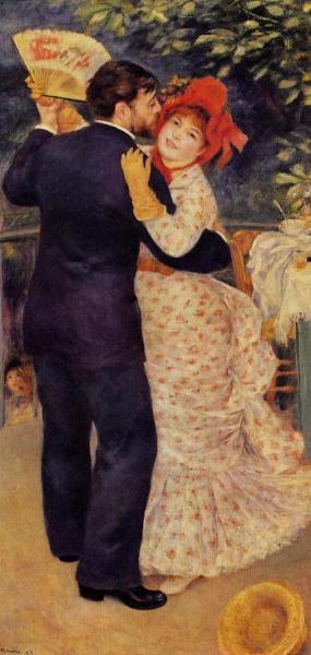 Country Dance by Pierre Auguste Renoir