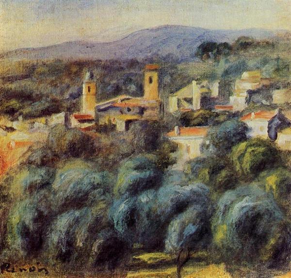 Cros-de-cagnes by Pierre Auguste Renoir
