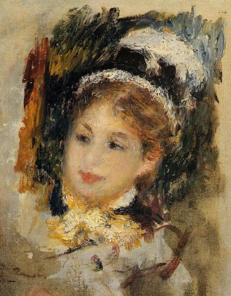 Dame En Toilette De Ville by Pierre Auguste Renoir