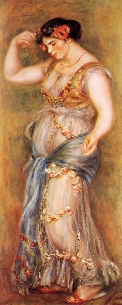 Dancer With Castanettes by Pierre Auguste Renoir