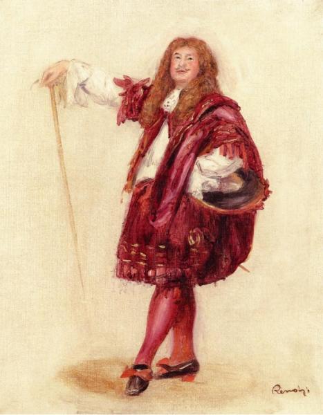 Dorival Dressed As  Le Bourgeois Gentilhomme by Pierre Auguste Renoir