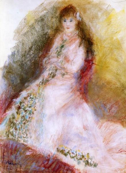Ellen Andree by Pierre Auguste Renoir
