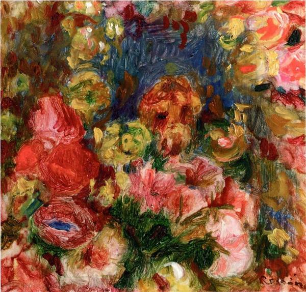 Flowers by Pierre Auguste Renoir