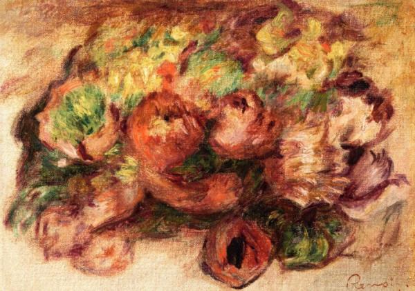 Flowers by Pierre Auguste Renoir