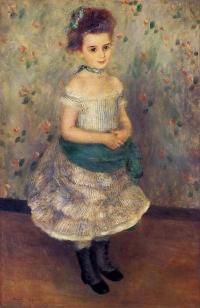 Jeanne Durand-ruel by Pierre Auguste Renoir