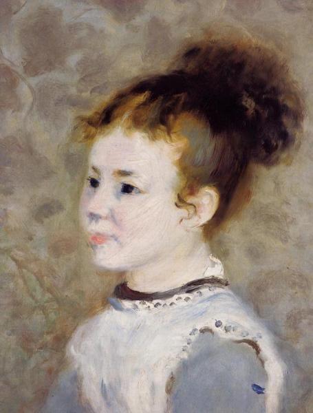 Jeanne Sisley by Pierre Auguste Renoir