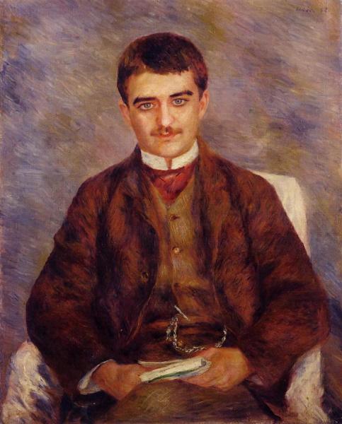 Joseph Durand-ruel by Pierre Auguste Renoir