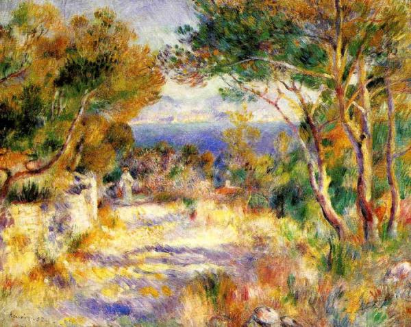 L'estaque by Pierre Auguste Renoir