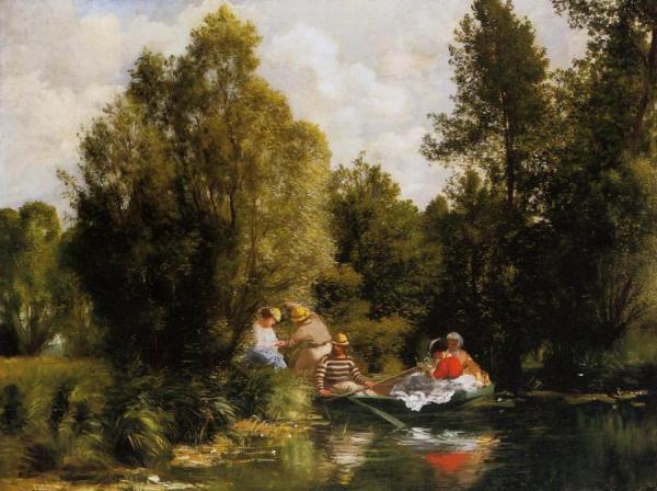 La Mare Aux Fees by Pierre Auguste Renoir