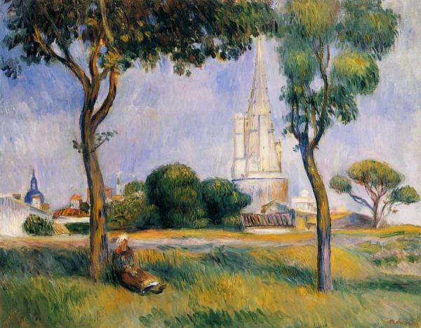 La Poudrerie De La Rochelle by Pierre Auguste Renoir Oil Painting Reproductions