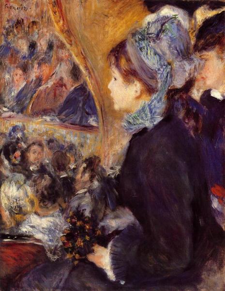La Premiere Sortie by Pierre Auguste Renoir