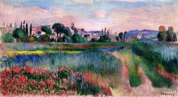 Landscape by Pierre Auguste Renoir