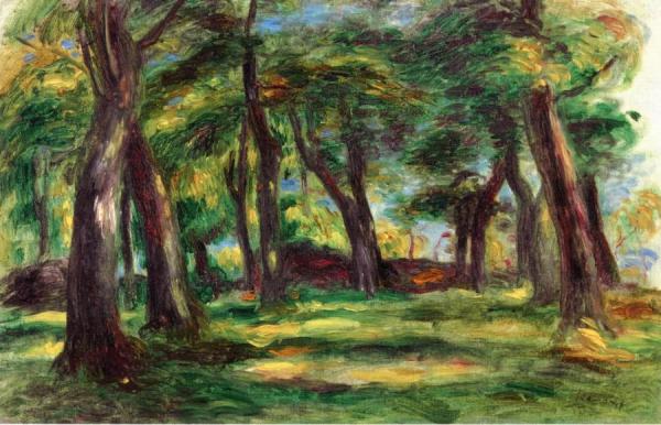 Landscape by Pierre Auguste Renoir