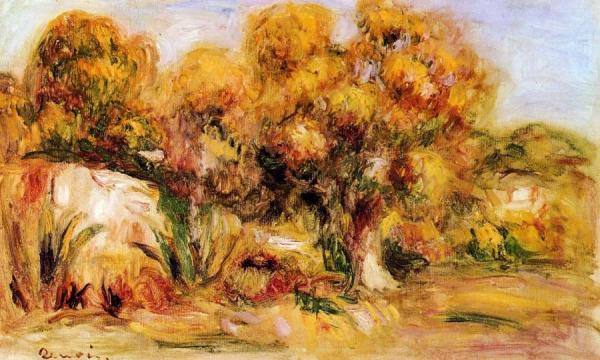 Landscape by Pierre Auguste Renoir