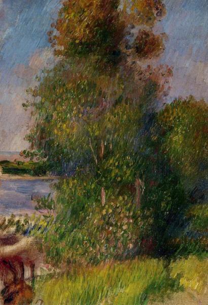 Landscape by Pierre Auguste Renoir