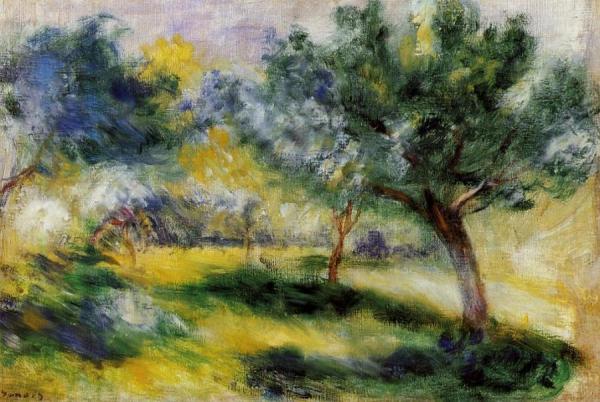 Landscape by Pierre Auguste Renoir