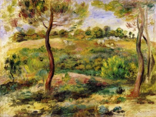 Landscape by Pierre Auguste Renoir Oil Painting Reproductions