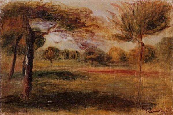 Landscape by Pierre Auguste Renoir