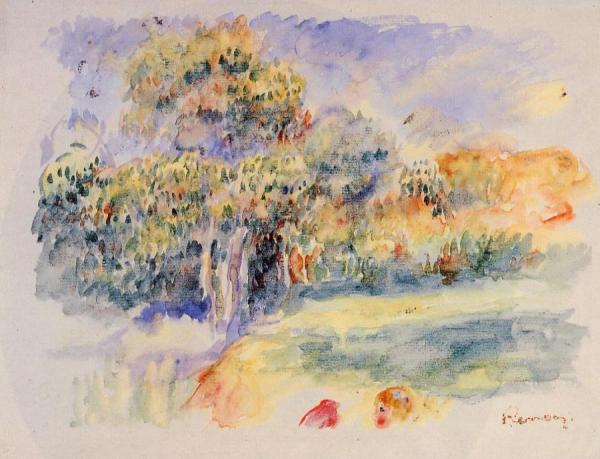 Landscape by Pierre Auguste Renoir Oil Painting Reproductions