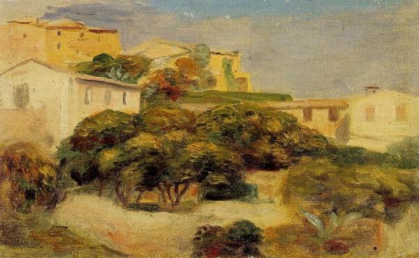 Landscape by Pierre Auguste Renoir Oil Painting Reproductions
