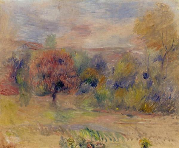 Landscape by Pierre Auguste Renoir