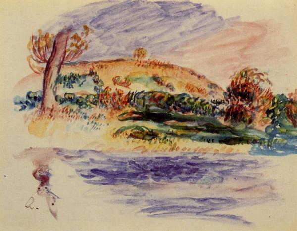 Landscape by Pierre Auguste Renoir
