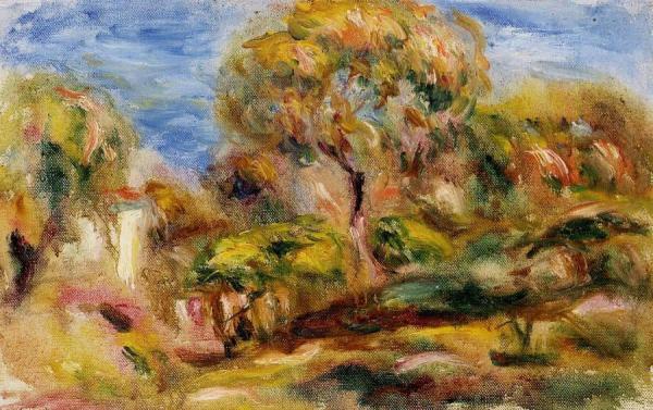 Landscape by Pierre Auguste Renoir Oil Painting Reproductions