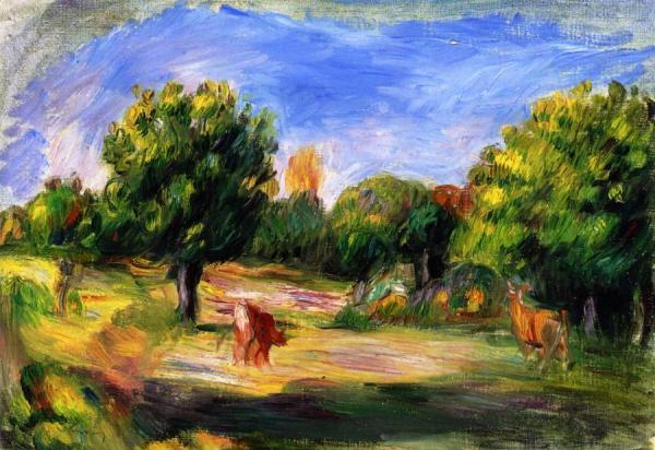 Landscape by Pierre Auguste Renoir