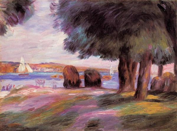 Landscape by Pierre Auguste Renoir Oil Painting Reproductions