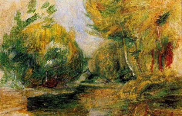 Landscape by Pierre Auguste Renoir
