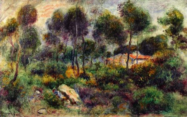 Landscape by Pierre Auguste Renoir