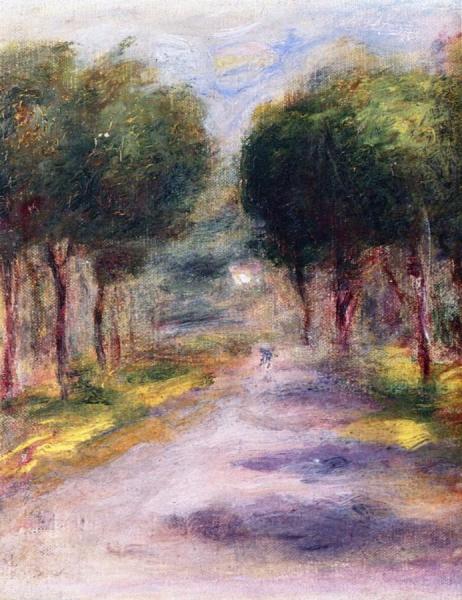 Pierre Auguste Renoir Landscape At Cagnes