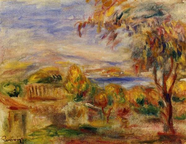 Landscape By The Sea by Pierre Auguste Renoir