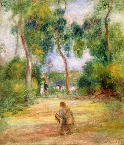 Landscape With Figures by Pierre Auguste Renoir