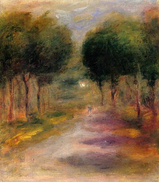 Landscape With Trees by Pierre Auguste Renoir