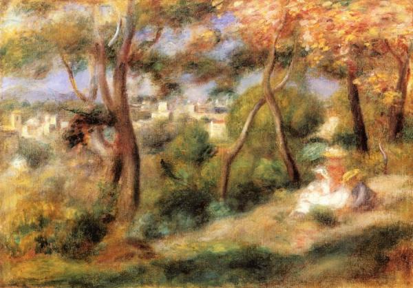 Le Cannet by Pierre Auguste Renoir Oil Painting Reproductions